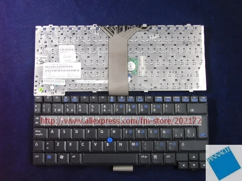 Brand New Black Laptop Notebook Keyboard 383458-071 PK13AU001L0 For HP Compaq NC4200 TC4200 series (Spain)
Brand New Black Laptop Notebook Keyboard 383458-071 PK13AU001L0 For HP Compaq NC4200 TC4200 series (Spain)