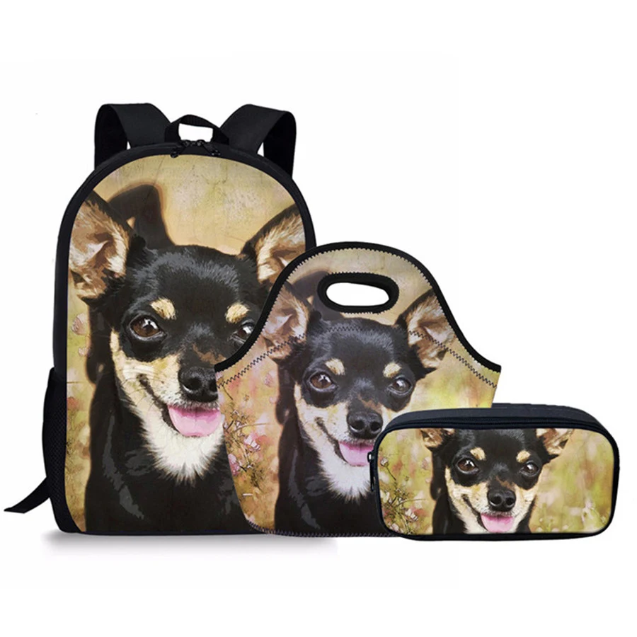 Детский набор рюкзаков Kawaii Chihuahua с принтом, школьный рюкзак для девочек и мальчиков, школьная сумка Mochila Wanna ONE Pencil Bag
Детский набор рюкзаков Kawaii Chihuahua с принтом, школьный рюкзак для девочек и мальчиков, школьная сумка Mochila Wanna ONE Pencil Bag