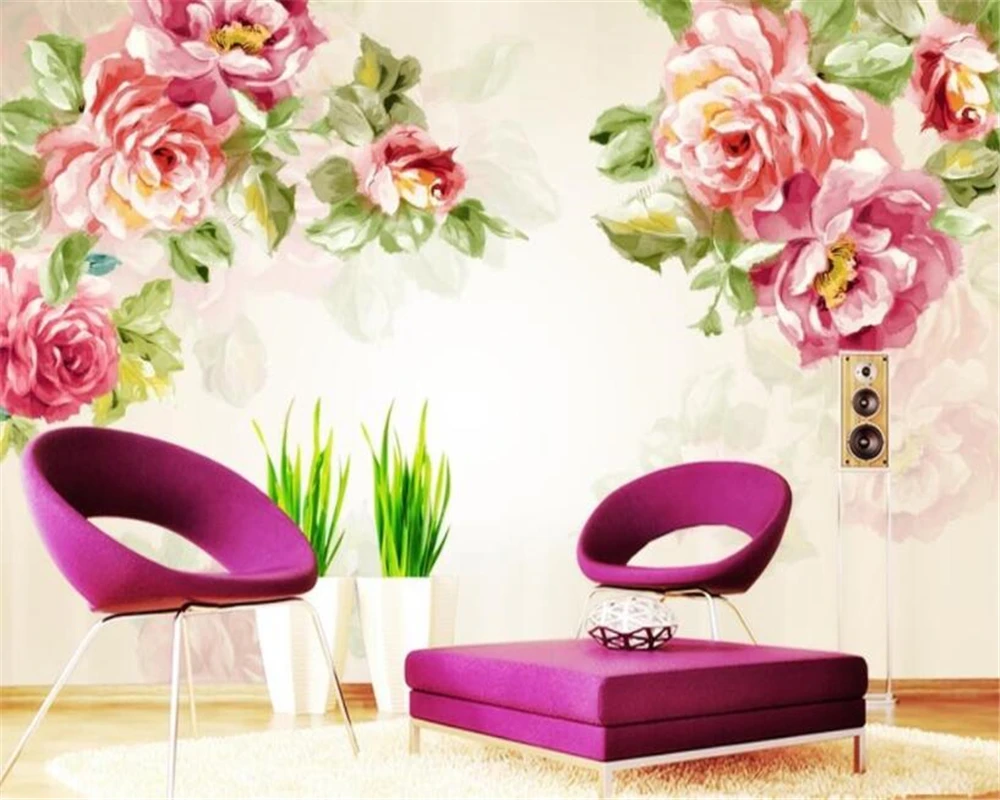 Beibehang Custom Wallpaper Style Retro Hand Painted Rain Retro hand painted roses Wall Painting photo wall mural 3d Wallpaper
Beibehang Custom Wallpaper Style Retro Hand Painted Rain Retro hand painted roses Wall Painting photo wall mural 3d Wallpaper