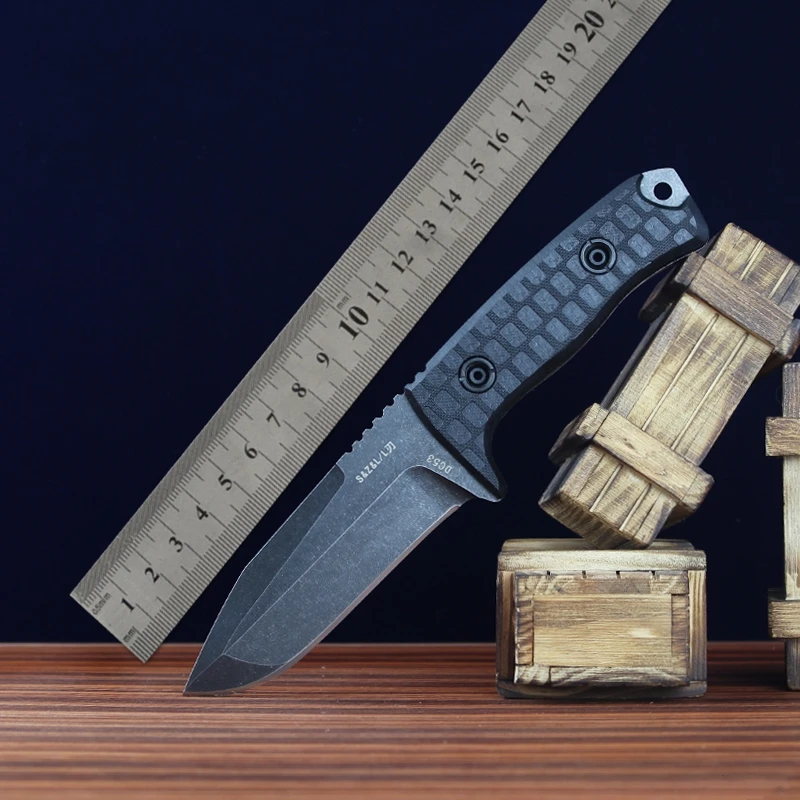 2019 The cold steel DC53 high hardness straight knife blade Self-defense wild mountaineering tactical knife sharp bag mail
2019 The cold steel DC53 high hardness straight knife blade Self-defense wild mountaineering tactical knife sharp bag mail
