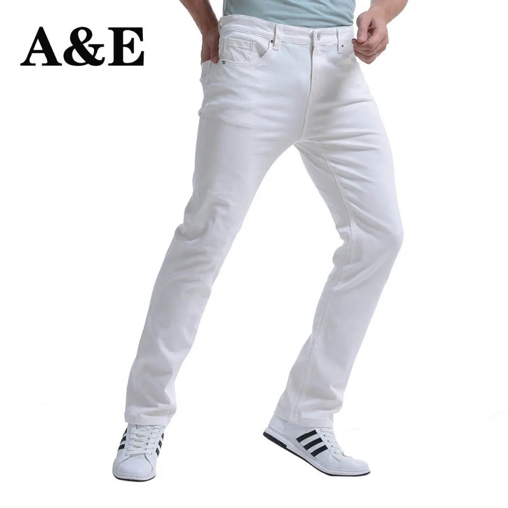 Alice & Elmer Men's Fashion Slim Fit Straight Jeans Summer Casual Pants Denim Trousers Male Brand Designer 98% Pure Cotton
Alice & Elmer Men's Fashion Slim Fit Straight Jeans Summer Casual Pants Denim Trousers Male Brand Designer 98% Pure Cotton
