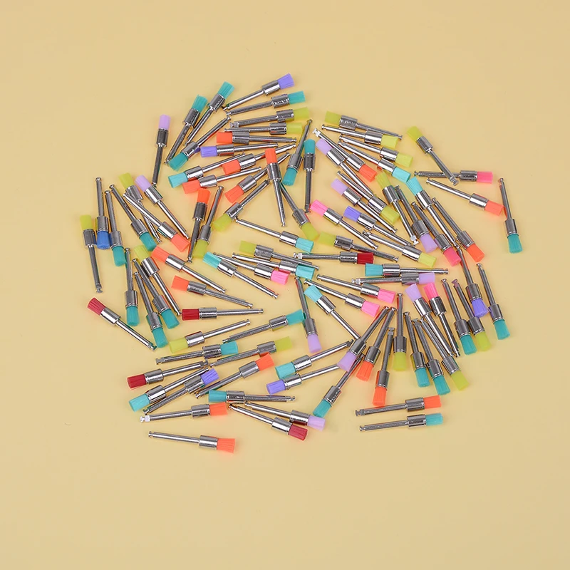 Dental Lab Materials Colorful Nylon Latch Small Flat Polishing Polisher Prophy Brushes Dentist Product 100Pcs/lot
Dental Lab Materials Colorful Nylon Latch Small Flat Polishing Polisher Prophy Brushes Dentist Product 100Pcs/lot