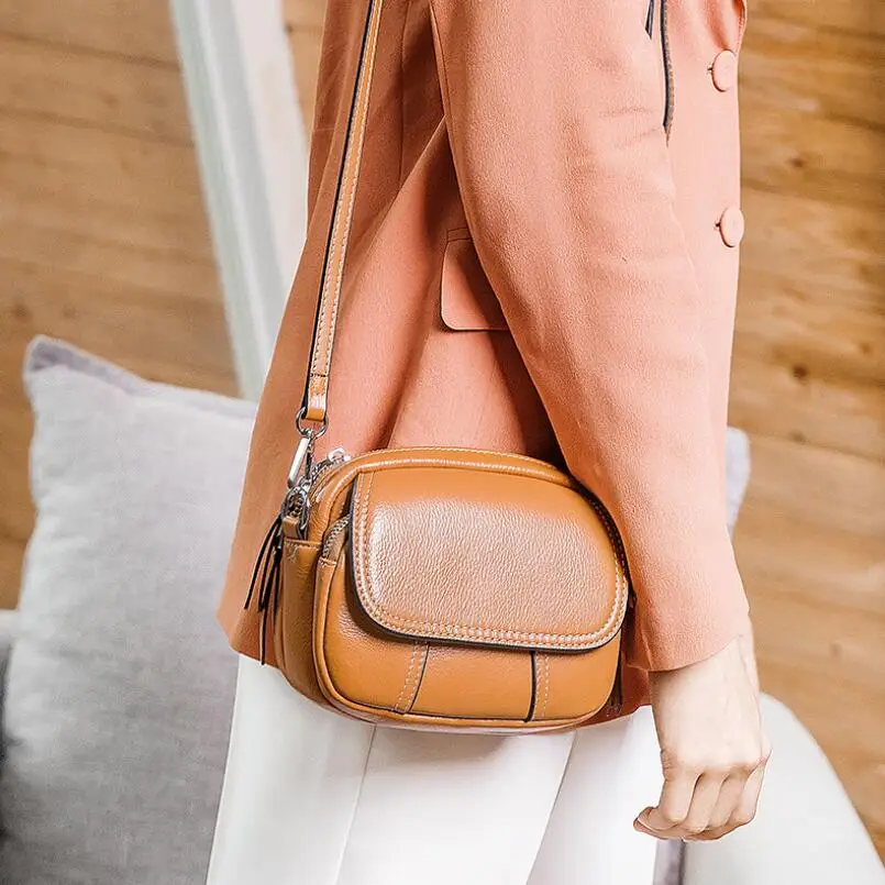 FoxTail & Lily Brand Genuine Cow Leather Mini Shoulder Messenger Bag Luxury Designer Purses Handbags Ladies Small Crossbody Bags
FoxTail & Lily Brand Genuine Cow Leather Mini Shoulder Messenger Bag Luxury Designer Purses Handbags Ladies Small Crossbody Bags