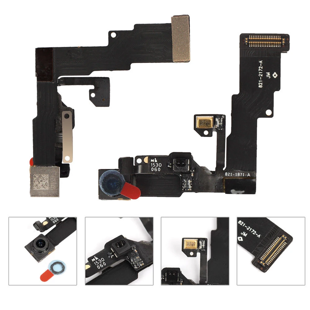 for iPhone 6 6 Plus 6s 6s Plus Face Front Camera Module with Sensor Proximity Flex Cable Replacement
for iPhone 6 6 Plus 6s 6s Plus Face Front Camera Module with Sensor Proximity Flex Cable Replacement