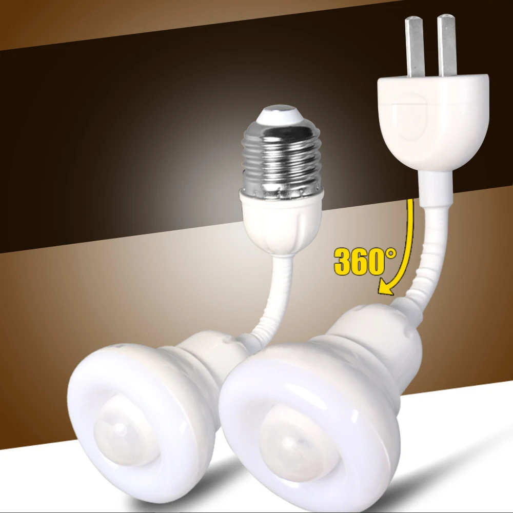 AC220V 3,3 W E27 США разъем LED PIR инфракрасный детектор движения Сенсор свет ночника энергосберегающие лампы 360 градусов вращения
AC220V 3,3 W E27 США разъем LED PIR инфракрасный детектор движения Сенсор свет ночника энергосберегающие лампы 360 градусов вращения