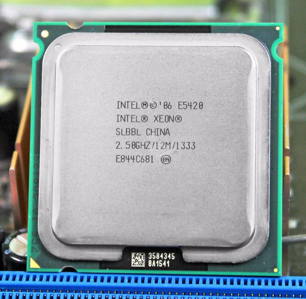 Intel xeon processor E5420 LGA 775 scoket 771 to 775 2.5GHz/12M/1333Mhz/CPU equal works on 775 motherboard with adapter
Intel xeon processor E5420 LGA 775 scoket 771 to 775 2.5GHz/12M/1333Mhz/CPU equal works on 775 motherboard with adapter