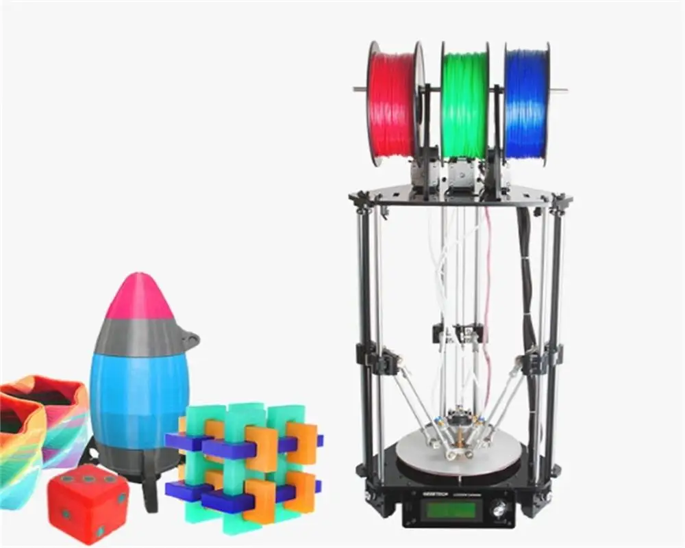 DIY 3D Printer high precision 3-In-1-Out Extruder Rostock 301 Metal with 3M Filament GTM32 Pro Control Board 3d drucker
DIY 3D Printer high precision 3-In-1-Out Extruder Rostock 301 Metal with 3M Filament GTM32 Pro Control Board 3d drucker