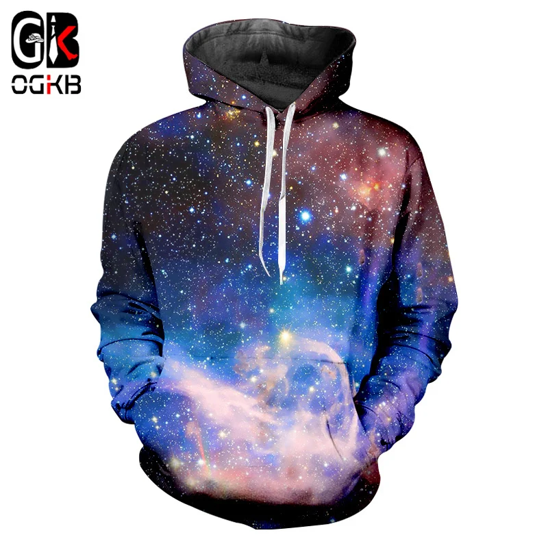 OGKB 2018 New Men/women's Hoodies Print Galaxy Space Starry Star Long Sleeve Tops Pocket Sweatshirt Casual Hooded Pullovers 6xl
OGKB 2018 New Men/women's Hoodies Print Galaxy Space Starry Star Long Sleeve Tops Pocket Sweatshirt Casual Hooded Pullovers 6xl