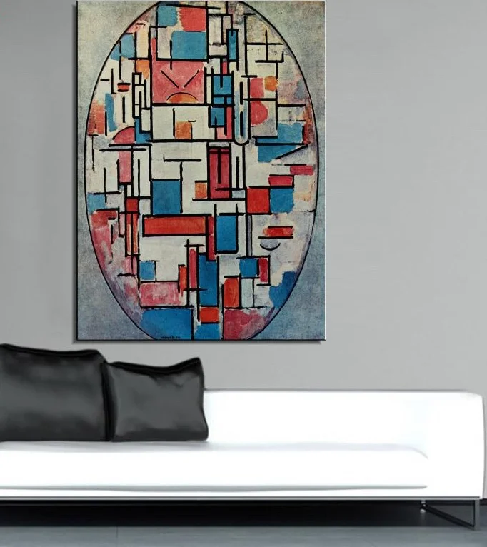 Piet Cornelies Mondrian натюрморт абстрактная масляная живопись рисование искусство без