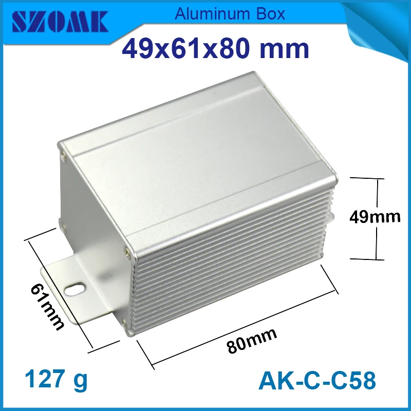 10 pcs/lot silver electronics aluminium case which can be customed by color, length, openings, silk-screen and laser engraving
10 pcs/lot silver electronics aluminium case which can be customed by color, length, openings, silk-screen and laser engraving