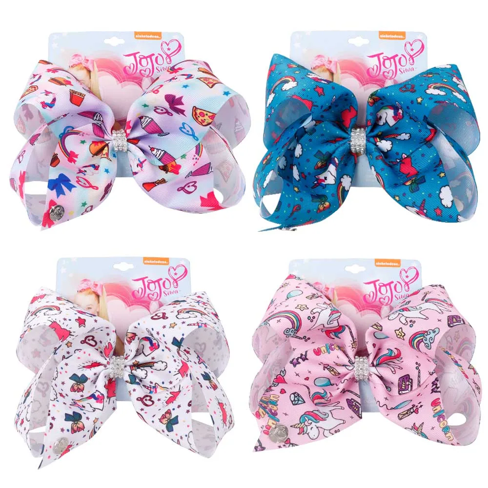 8'' Large Printed Cartoon Hair Bows Rainbow Horse Girls Rhinestone Hair Clips For Kids Boutique Headwear Hair Accessories
8'' Large Printed Cartoon Hair Bows Rainbow Horse Girls Rhinestone Hair Clips For Kids Boutique Headwear Hair Accessories