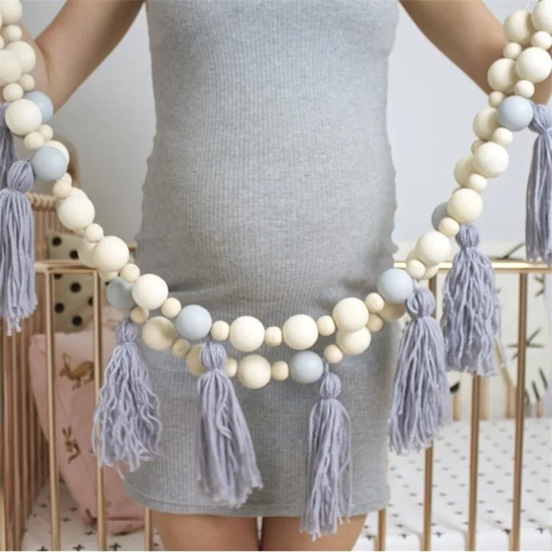 Beautiful 1m Yarn Tassel and Bead Garland Hanging with Tassel Decorations Bed/Sofa Hanging Christmas Nursery Decor Girls Room
Beautiful 1m Yarn Tassel and Bead Garland Hanging with Tassel Decorations Bed/Sofa Hanging Christmas Nursery Decor Girls Room