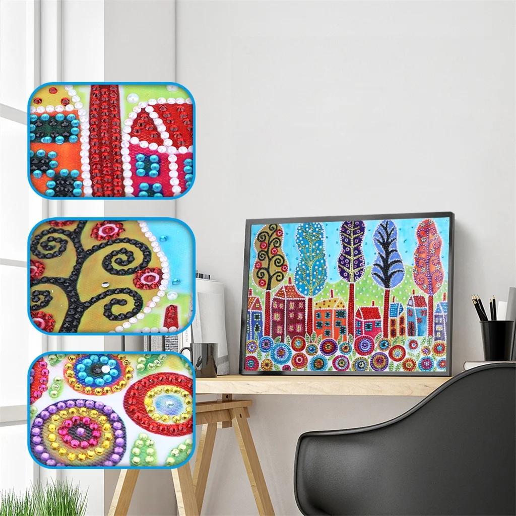5D DIY Special Shaped Diamond Painting City Scenery House Cross Stitch Needlework Embroidery Home Mosaic Wall Decor Gifts
5D DIY Special Shaped Diamond Painting City Scenery House Cross Stitch Needlework Embroidery Home Mosaic Wall Decor Gifts