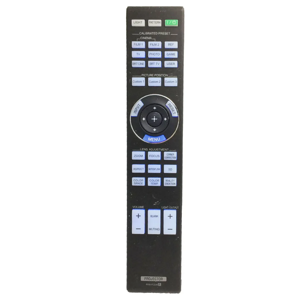 RM-PJ26 Remote Control for 4K Ultra Short Throw Projector LSPX-W1/1 LSPXW1 Flat Panel Video
RM-PJ26 Remote Control for 4K Ultra Short Throw Projector LSPX-W1/1 LSPXW1 Flat Panel Video