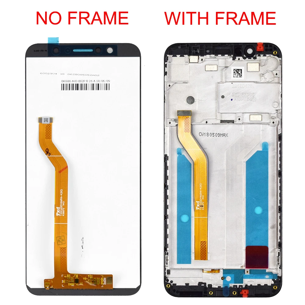 New For 5.99" ASUS ZenFone Max Pro M1 ZB601KL ZB602KL LCD screen display + touch panel digitizer ZB601KL ZB602KL display Frame
New For 5.99" ASUS ZenFone Max Pro M1 ZB601KL ZB602KL LCD screen display + touch panel digitizer ZB601KL ZB602KL display Frame