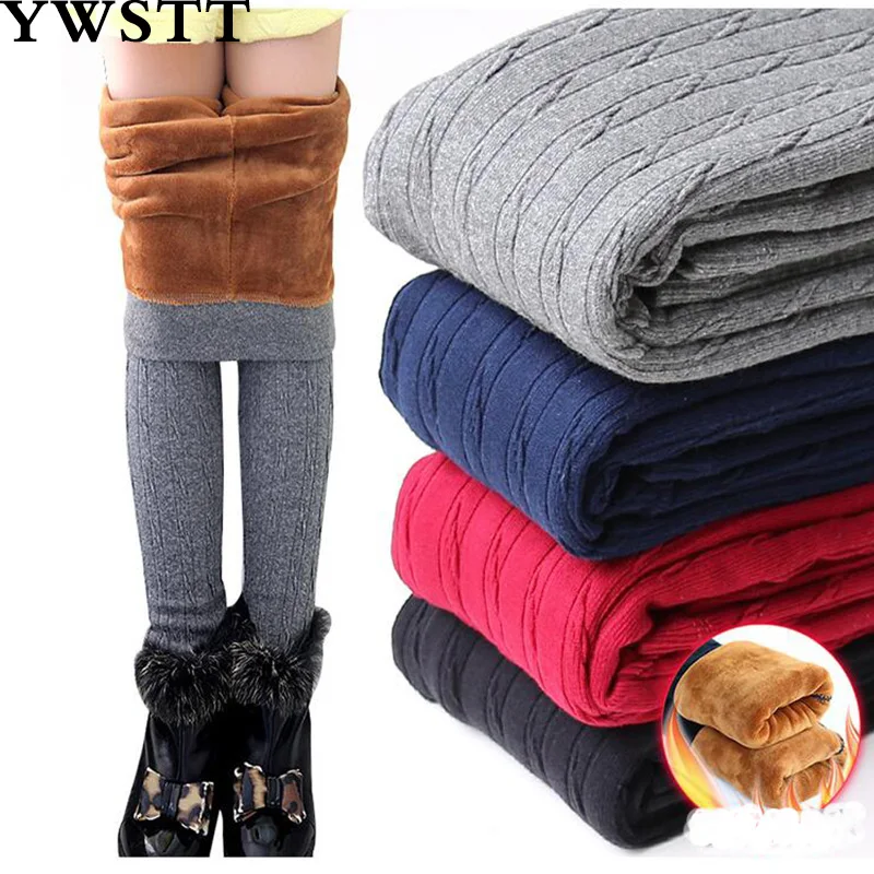 Girls Plus Velvet Thickening Leggings 2018 New Knit Double Pants Winter children's Warm Boots Pants children's trousers
Girls Plus Velvet Thickening Leggings 2018 New Knit Double Pants Winter children's Warm Boots Pants children's trousers