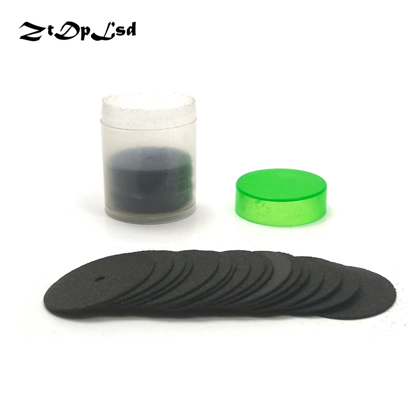 

ZtDpLsd 36Pcs 24MM Black Abrasive Disc Cutting Discs Reinforced Cut Off Grinding Wheels Rotary Blade Disc Dremel Tool