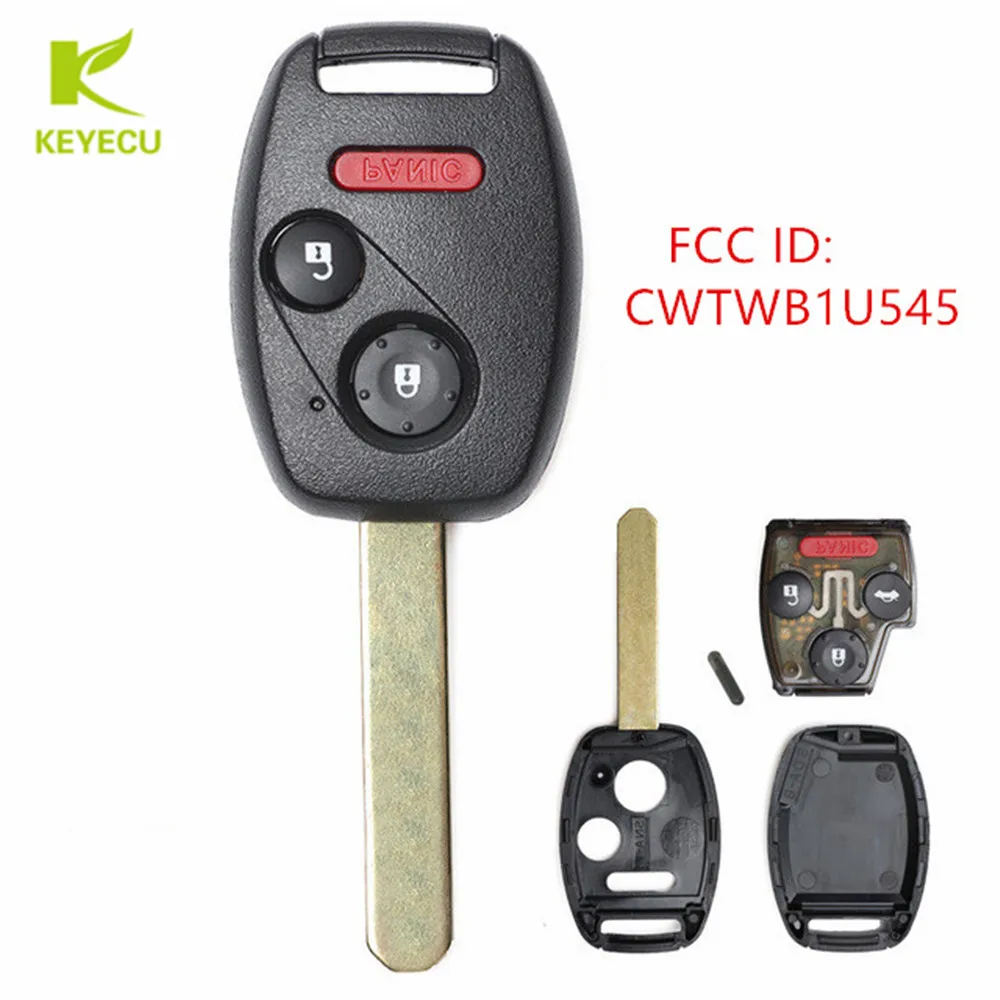 Пульт дистанционного управления KEYECU, 313,8 МГц, для Honda Pilot 2005, 2006, 2007, 2008, FCC: CWTWB1U545
Пульт дистанционного управления KEYECU, 313,8 МГц, для Honda Pilot 2005, 2006, 2007, 2008, FCC: CWTWB1U545