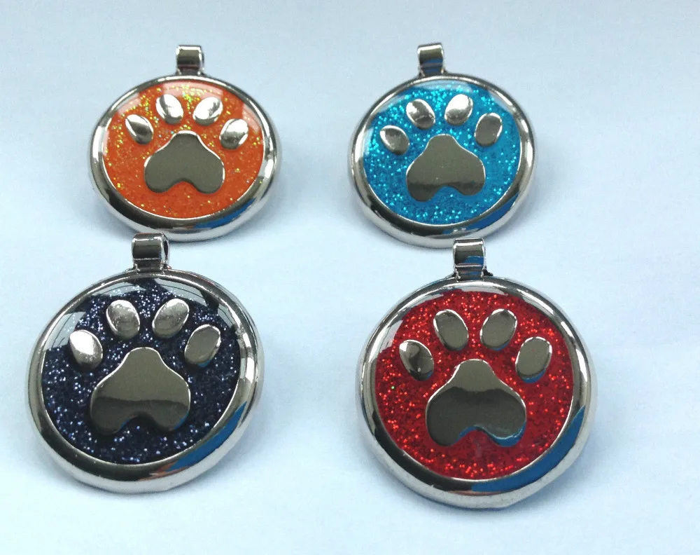 cheap Pet ID Dog Tag 30mm low price Quality Reflective Glitter Paw Design ENGRAVING dog tags hot sales glitter paw dog tags
cheap Pet ID Dog Tag 30mm low price Quality Reflective Glitter Paw Design ENGRAVING dog tags hot sales glitter paw dog tags