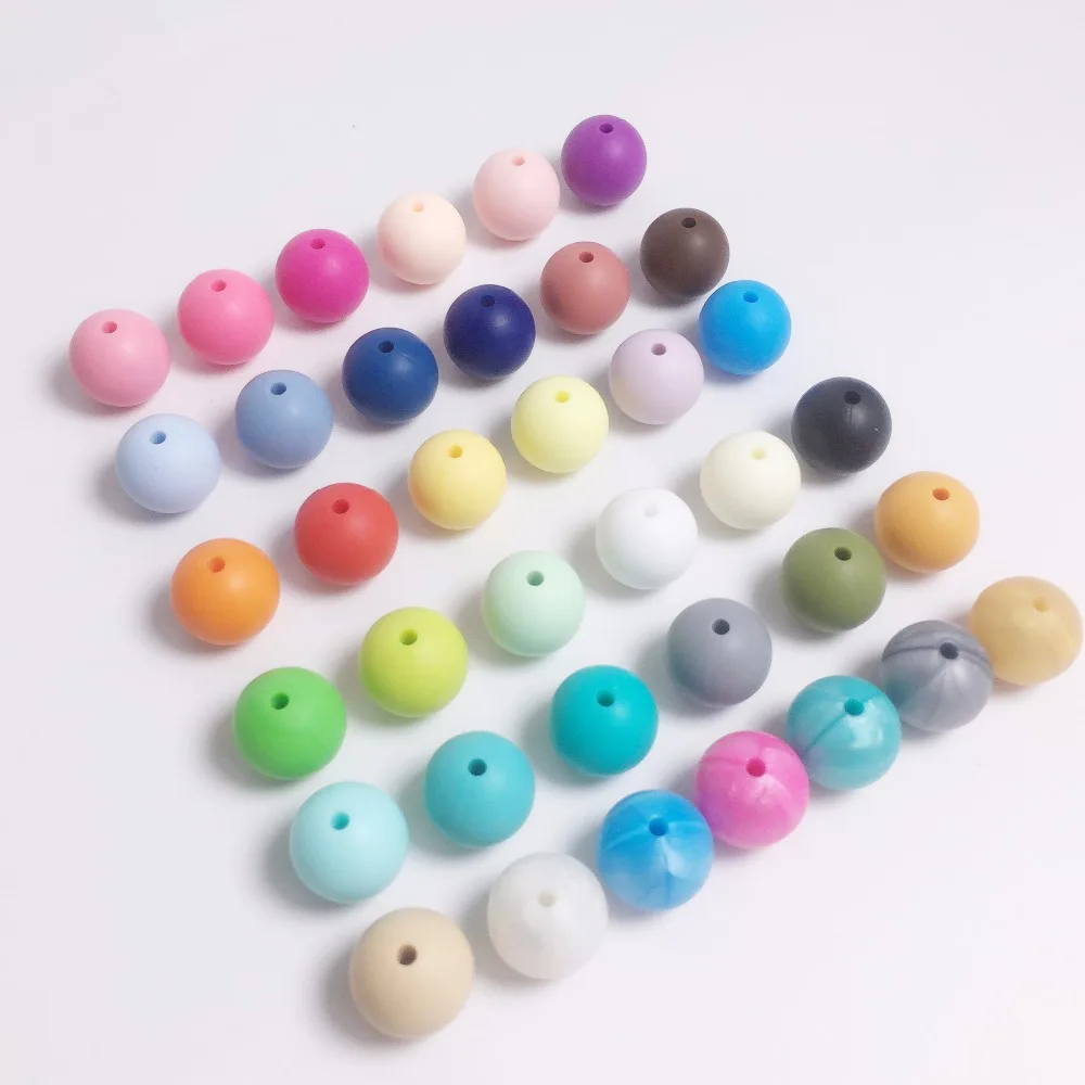 100pc 15mm Loose Silicone Beads for Teething Necklace baby Beads For chew Teether Bead BPA free Loose Beads
100pc 15mm Loose Silicone Beads for Teething Necklace baby Beads For chew Teether Bead BPA free Loose Beads