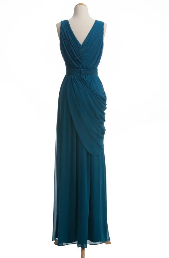 Blue Cheap Bridesmaid Dresses Under 50 Sheath Deep V-neck Chiffon Backless Long Wedding Party Dresses
Blue Cheap Bridesmaid Dresses Under 50 Sheath Deep V-neck Chiffon Backless Long Wedding Party Dresses