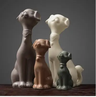 Ceramic animal dog crafts, home office desktop decorations, beautiful family, birthday present
Ceramic animal dog crafts, home office desktop decorations, beautiful family, birthday present