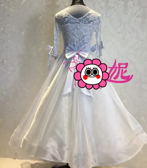 juvenile ballroom dress lace Standard Ballroom long sleeve kids Competition Dress Ballroom Tango Waltz Dance Dress white J02
juvenile ballroom dress lace Standard Ballroom long sleeve kids Competition Dress Ballroom Tango Waltz Dance Dress white J02