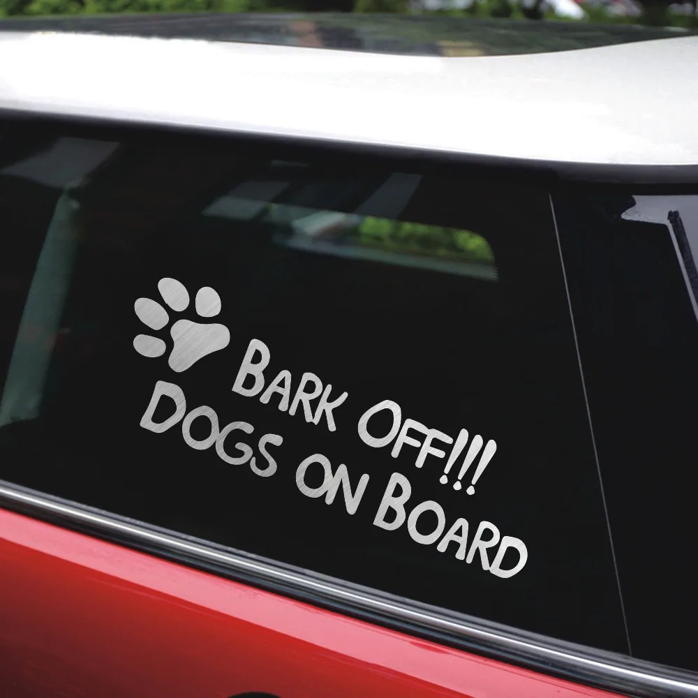rylybons Dogs ON Board Stickers and Decal Car-Styling for Car Accessories on Windows Wall Body Full Sticker | Автомобили и