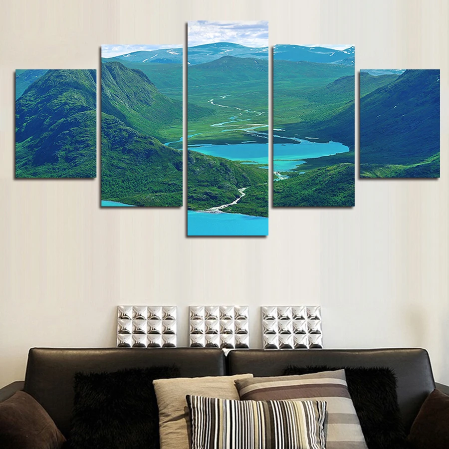 5 Panels Artwork Canvas Painting Wall Art Canvas Paintings For Living Room Wall Cuadros Green Tree Canvas Prints Photo No Frame
5 Panels Artwork Canvas Painting Wall Art Canvas Paintings For Living Room Wall Cuadros Green Tree Canvas Prints Photo No Frame
