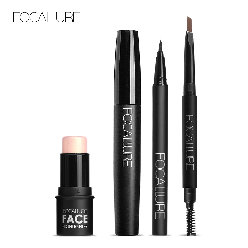 FOCALLURE 4 шт./компл. косметический инструмент для макияжа глаз Подводка бровей ручка