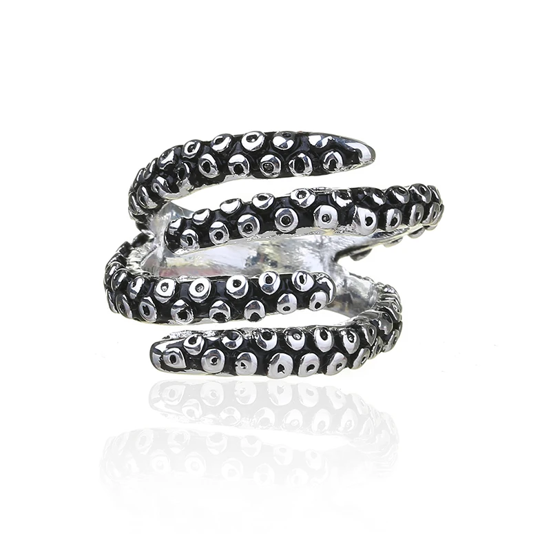 Drop Shipping Retail Tentacle Beautiful octopus ring tentacle claw adjustable Hand made rings ancient Plating
Drop Shipping Retail Tentacle Beautiful octopus ring tentacle claw adjustable Hand made rings ancient Plating