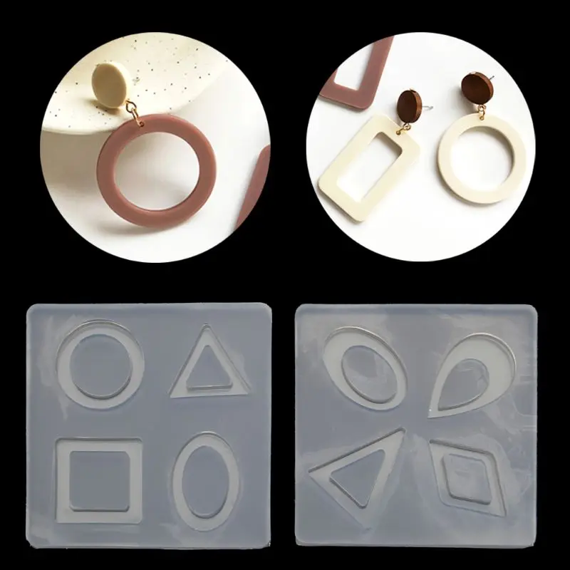 Silicone Acrylic Earring Necklace Pendant Mold Resin Casting Mold Jewelry Making Craft Accessory
Silicone Acrylic Earring Necklace Pendant Mold Resin Casting Mold Jewelry Making Craft Accessory