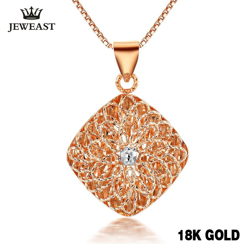 Popular 18k Gold Charm Jewelry Hollow Design Square Pendant Women Girl Miss Elegant Fashion Simple Rose Good Nice Classic Party
Popular 18k Gold Charm Jewelry Hollow Design Square Pendant Women Girl Miss Elegant Fashion Simple Rose Good Nice Classic Party