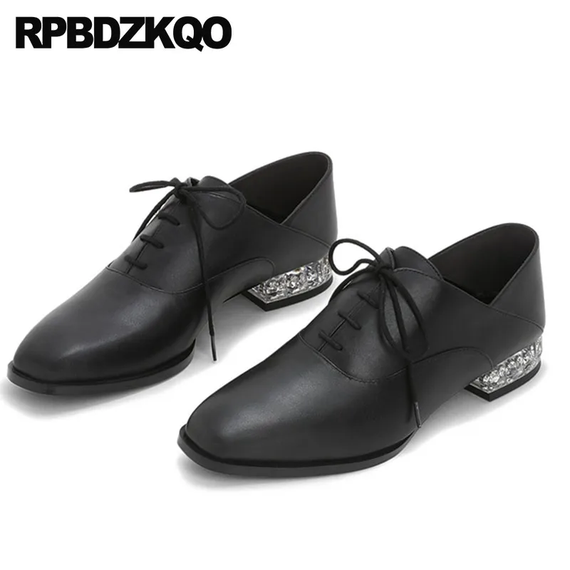 Japanese School Diamond Rhinestone Runway Oxfords Black Designer Shoes Women Luxury 2021 Crystal Transparent Square Toe Lace Up
Japanese School Diamond Rhinestone Runway Oxfords Black Designer Shoes Women Luxury 2021 Crystal Transparent Square Toe Lace Up