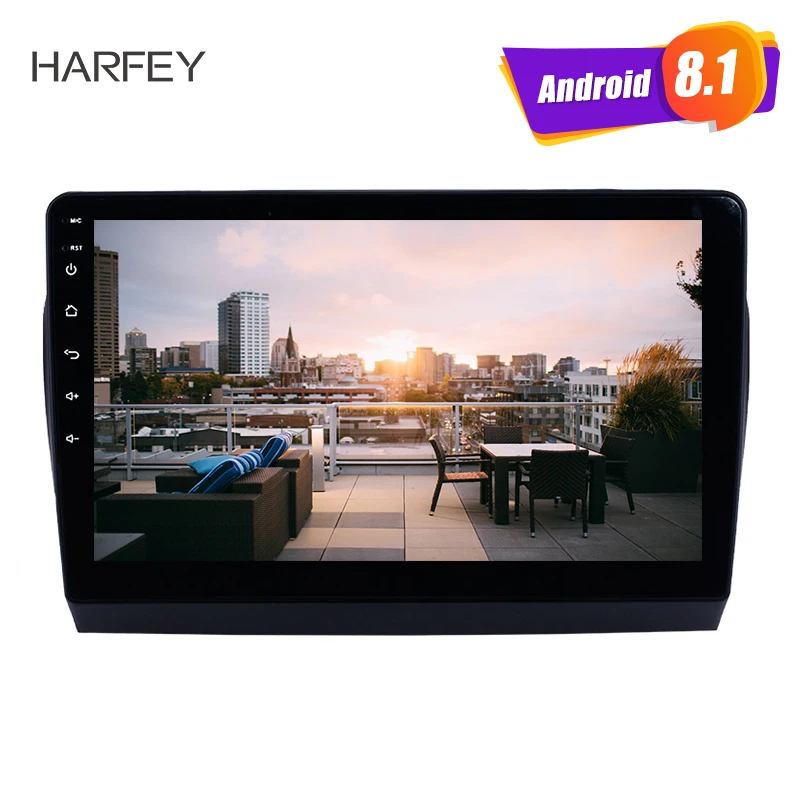 Harfey 9 дюймов Android 1 Bluetooth радио для Toyota YARiS L 2017 с HD сенсорным экраном GPS Navi AUX USB FM