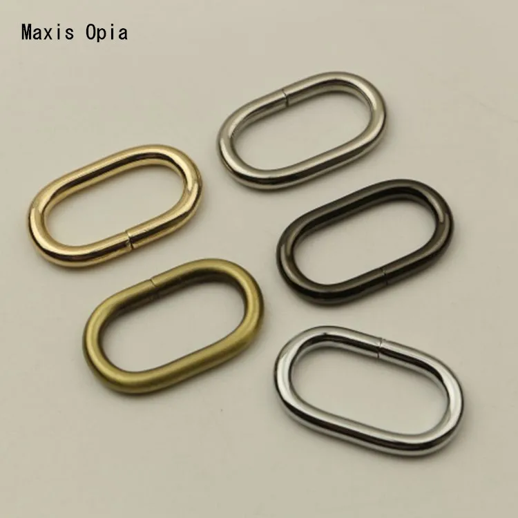 (50 pieces/lot) 1-1/2 inch den-shaped wire buckle luggage accessories hardware fashion handbag DIY Metal Oval Rings Belt Button
(50 pieces/lot) 1-1/2 inch den-shaped wire buckle luggage accessories hardware fashion handbag DIY Metal Oval Rings Belt Button