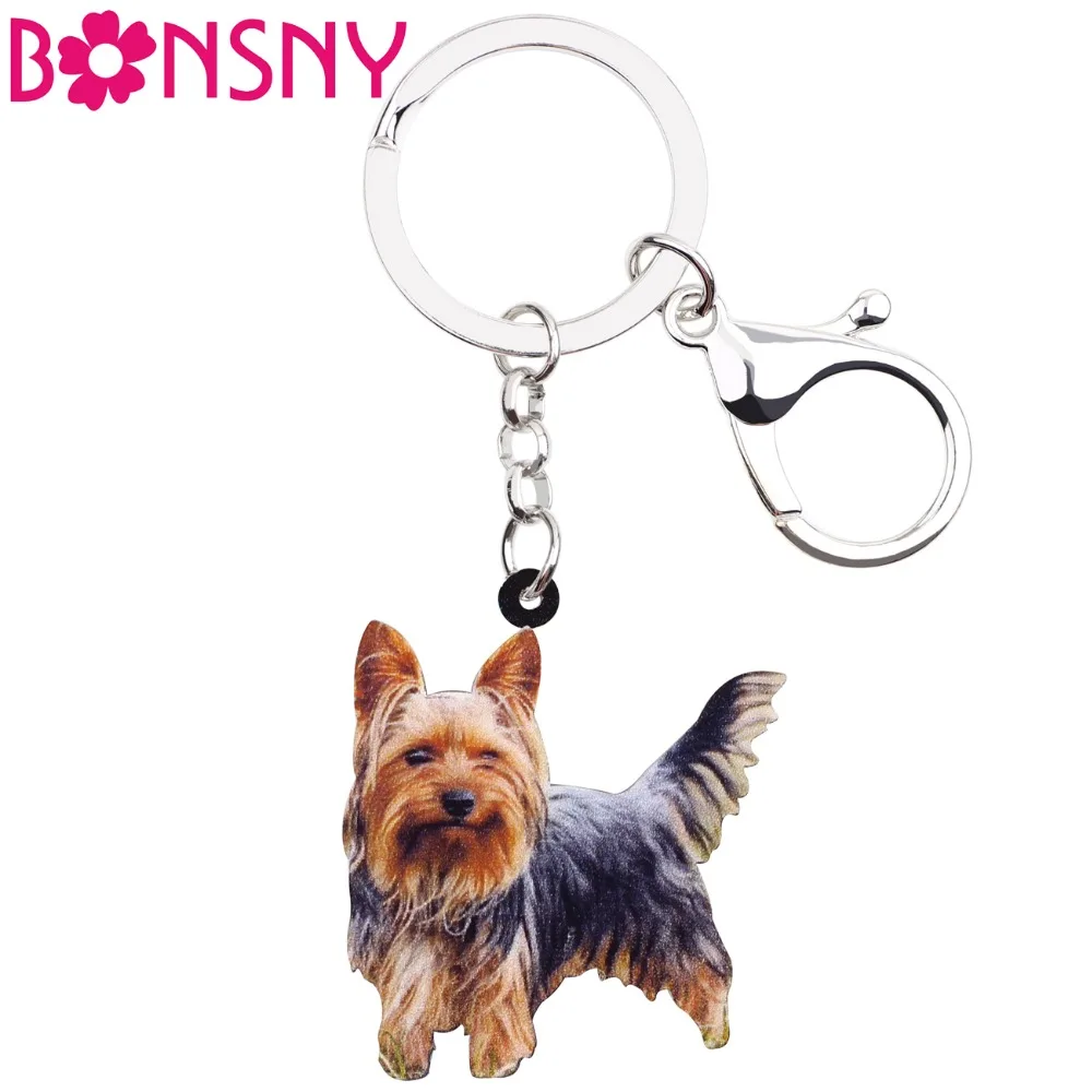 Bonsny Acrylic Winking Yorkshire Terrier Dog Key Chains Animal Keyrings For Women Girl Ladies Handbag Car Key Charms Kids Gift
Bonsny Acrylic Winking Yorkshire Terrier Dog Key Chains Animal Keyrings For Women Girl Ladies Handbag Car Key Charms Kids Gift