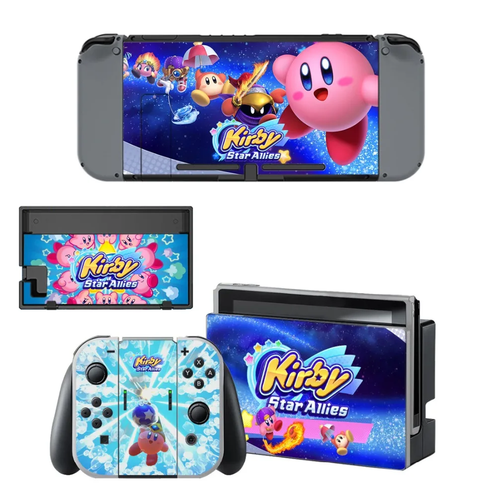 Nintend Switch Decals Vinyl Skins Sticker For Nintendo Switch Console and Controller Skin Set - For Kirby Star Allies
Nintend Switch Decals Vinyl Skins Sticker For Nintendo Switch Console and Controller Skin Set - For Kirby Star Allies