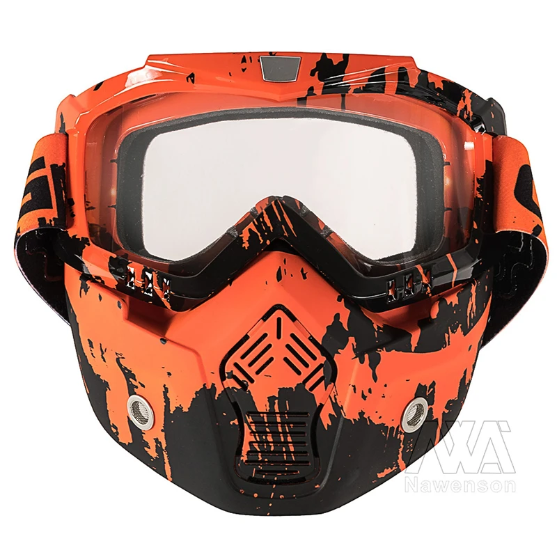 Mortorcycle Detachable Goggles Off-Road Riding Goggles Ski Snowboard Mouth Filter for Open Face Helmet Fashion goggles
Mortorcycle Detachable Goggles Off-Road Riding Goggles Ski Snowboard Mouth Filter for Open Face Helmet Fashion goggles