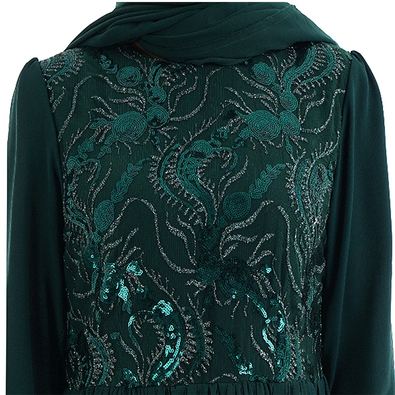 Eid Sequins Vestidos Dubai Abaya Turkey Islam Arab Muslim Hijab Dress Caftan Dresses Robe Musulman De Mode European Clothing
Eid Sequins Vestidos Dubai Abaya Turkey Islam Arab Muslim Hijab Dress Caftan Dresses Robe Musulman De Mode European Clothing