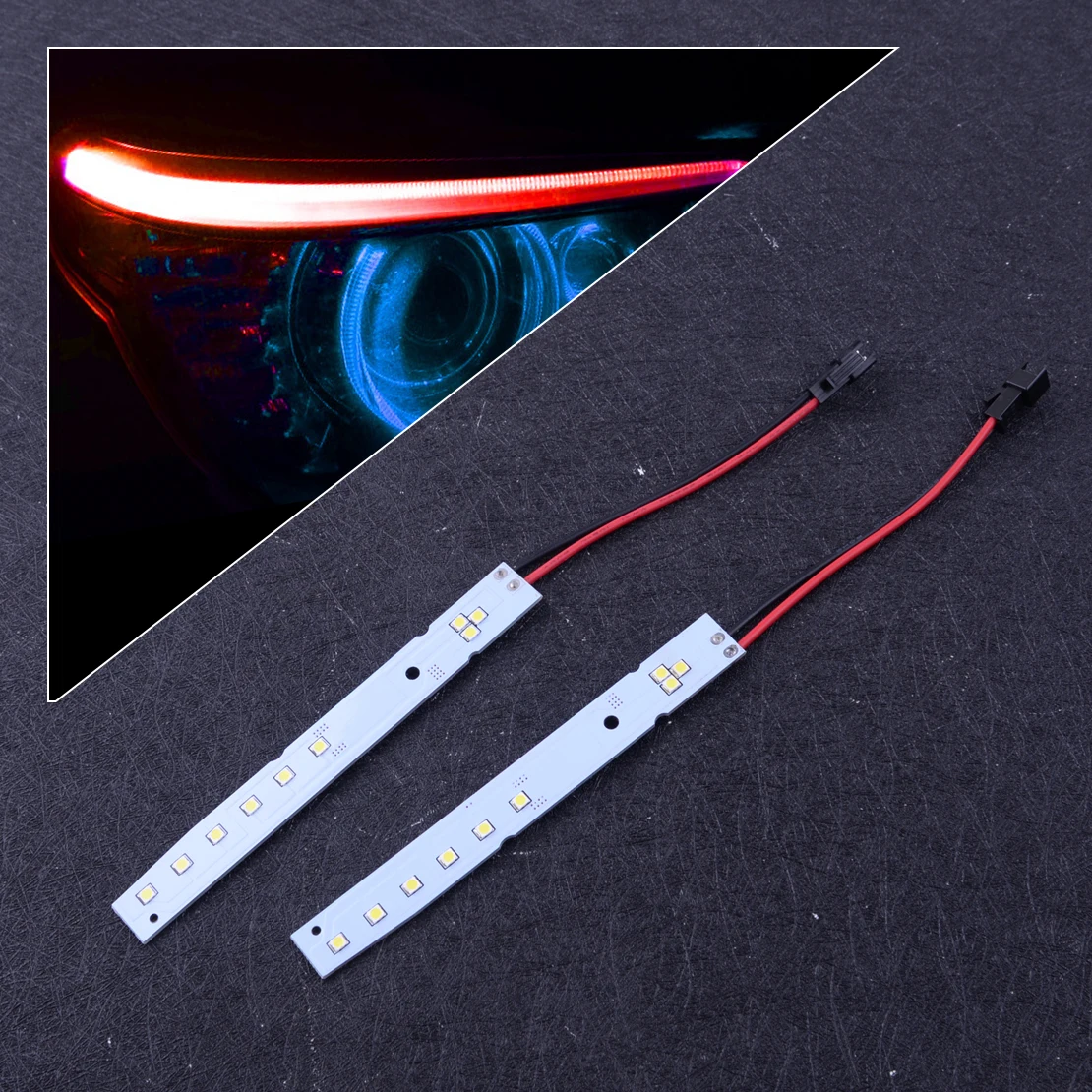 beler 12V Car Xenon White LED Module Eyelid Eyebrow Lamp Fit For BMW E60 LCI 5 Series 2008 2009 2010 NSLM022
beler 12V Car Xenon White LED Module Eyelid Eyebrow Lamp Fit For BMW E60 LCI 5 Series 2008 2009 2010 NSLM022