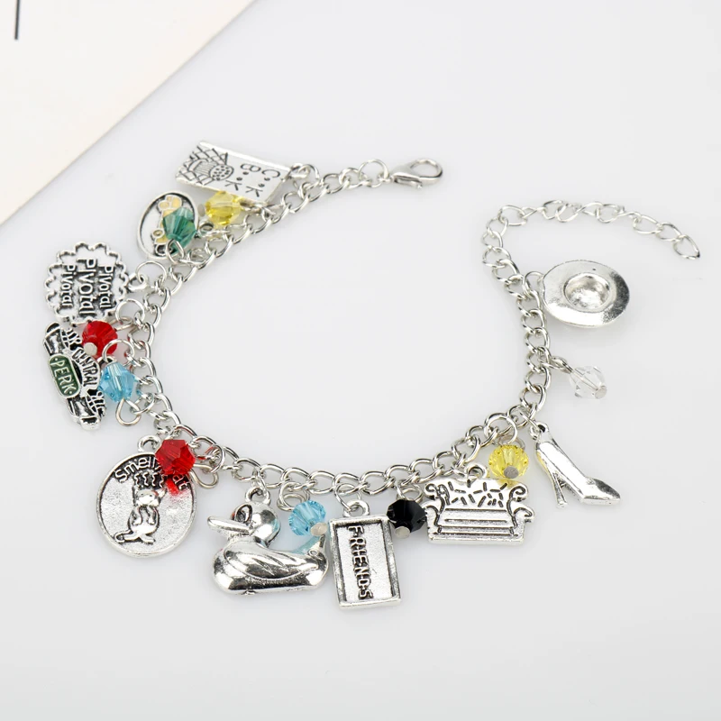 TV Show Central Park Friends Charm Bracelet Central Park Coffee Time Dangles Bracelets Friends Wristlet Women Girl Jewelry
TV Show Central Park Friends Charm Bracelet Central Park Coffee Time Dangles Bracelets Friends Wristlet Women Girl Jewelry