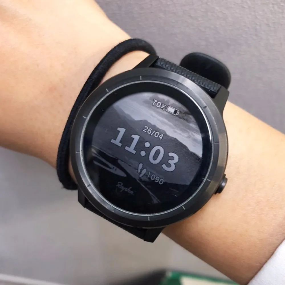 Закаленное стекло для смарт часов Garmin Vivoactive 3 9H 2.5D Высококачественная