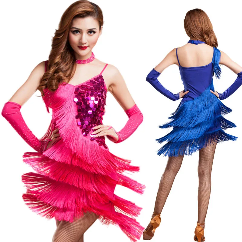 Hot Selling Brand New Cheap Latin Dance Fringe Costumes for Women Latin Ballroom Dress on sale 4 colors
Hot Selling Brand New Cheap Latin Dance Fringe Costumes for Women Latin Ballroom Dress on sale 4 colors