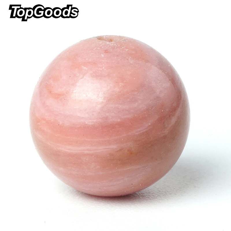 Бусины TopGoods из натурального драгоценного камня розовые бриллианты россыпью