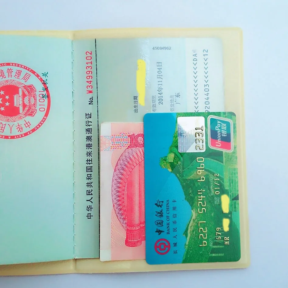 3D дизайн мультфильм туда и обратно Обложка для паспорта кредитных карт сумка