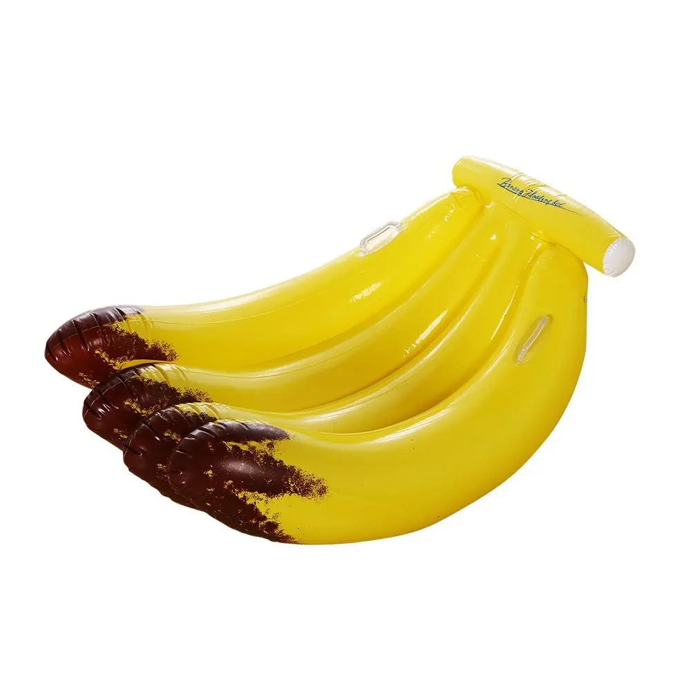 155*110*20cm Giant Inflatable Banana Pool Float Ride-on Fruit Swimming Ring For Adult Children Water Toys Beach Lounger Mattress
155*110*20cm Giant Inflatable Banana Pool Float Ride-on Fruit Swimming Ring For Adult Children Water Toys Beach Lounger Mattress