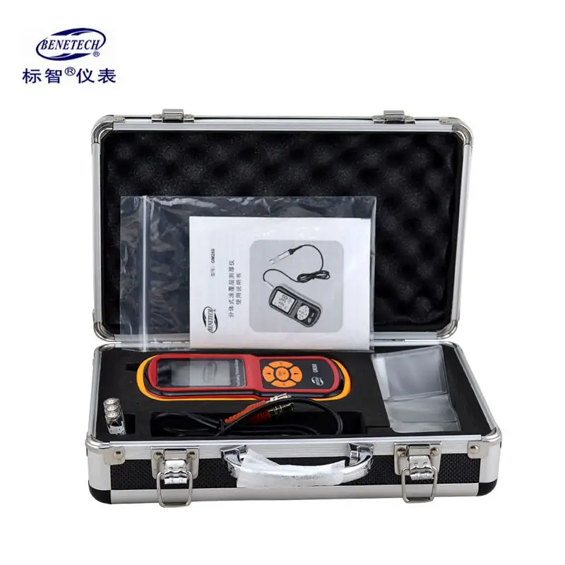 GM280 Non-ferrous Coating Thickness Gauge ,split thickness with LCD backlight function range:0~1500um free shipping
GM280 Non-ferrous Coating Thickness Gauge ,split thickness with LCD backlight function range:0~1500um free shipping