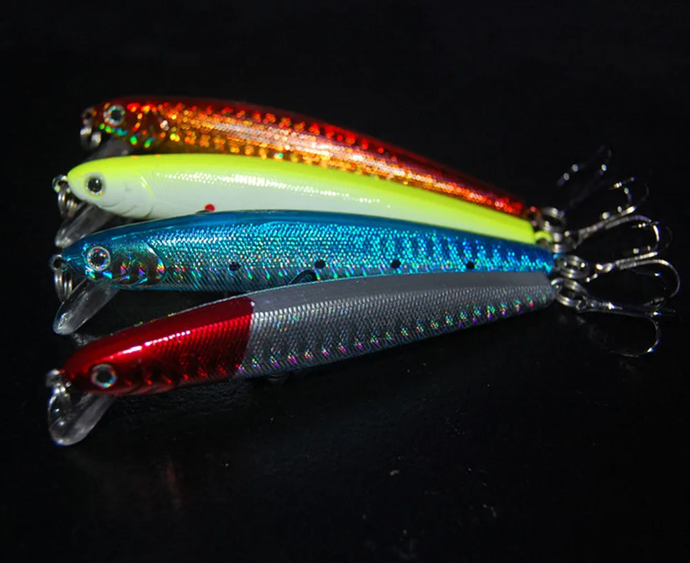 4PCS Fishing Pencil Minnow lure Baits casting trolling Lures hook 8.5CM/8G Free shipping
4PCS Fishing Pencil Minnow lure Baits casting trolling Lures hook 8.5CM/8G Free shipping