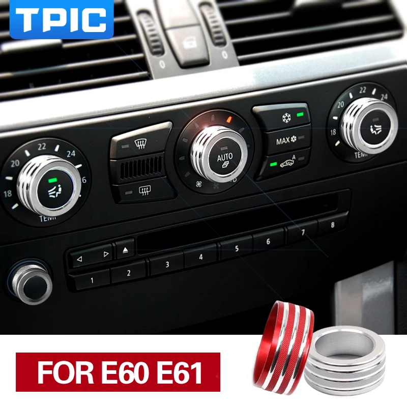Автомобильные аксессуары TPIC интерьер для BMW E60 кондиционер звуковая ручка крышки